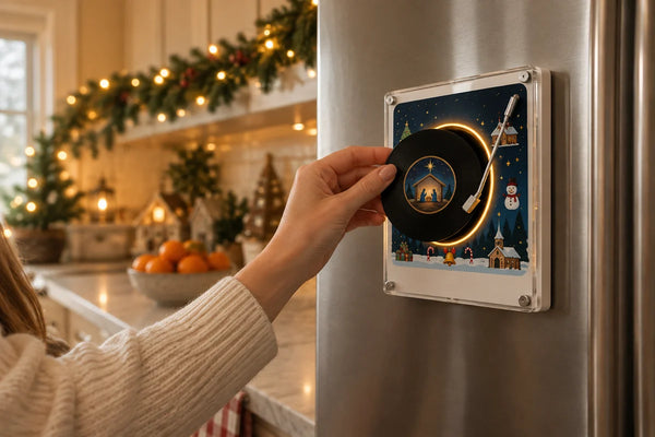 Magnetic Vinyl Record Player