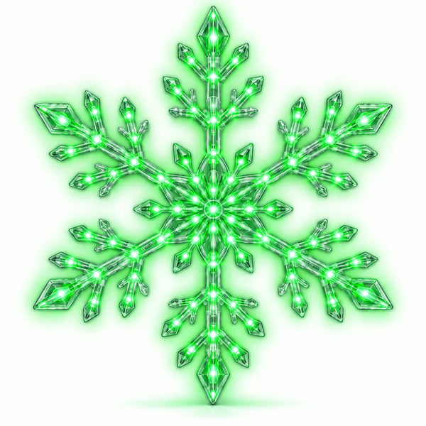 Snowflake LED Wall Set
