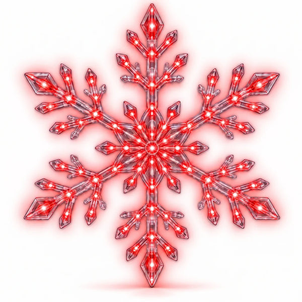 Snowflake LED Wall Set