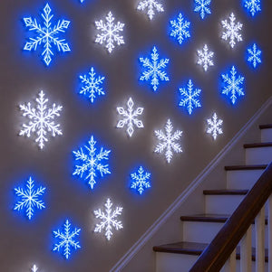 Snowflake LED Wall Set