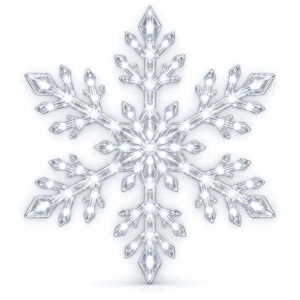 Snowflake LED Wall Set