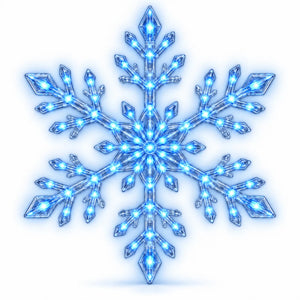 Snowflake LED Wall Set