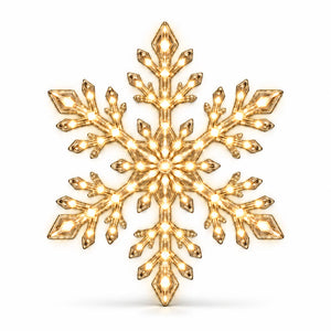 Snowflake LED Wall Set