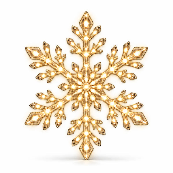 Snowflake LED Wall Set